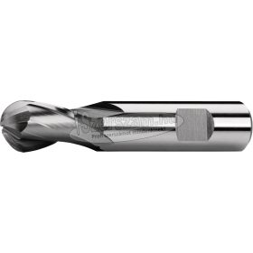   ZPS - FN gömbvégű marók, rövid, 2 élű, HSS-E-Co8 Weldon 25° 510418