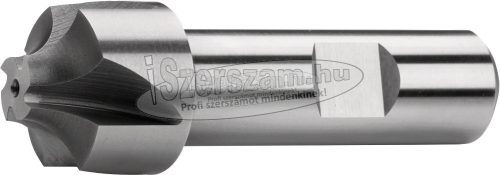 ZPS - FN Negyedkör- profilmaró, DIN6518, HSS-E-Co8 R 7mm z=4, 71x24/16mm Weldon 360018