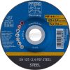 PFERD vágókorong EH 125-2,4 PSF STEEL 61720222
