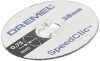 DREMEL SC SpeedClic 38mm átmérőjű 5 részes 0,75mm vastag vágótárcsa készlet 2615S409JB