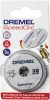 DREMEL SC 456 SpeedClic 38mm átmérőjű 12 részes fém vágótárcsa készlet 2615S456JD