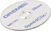 DREMEL SC 456 SpeedClic 38mm átmérőjű 5 részes fém vágótárcsa készlet 2615S456JC