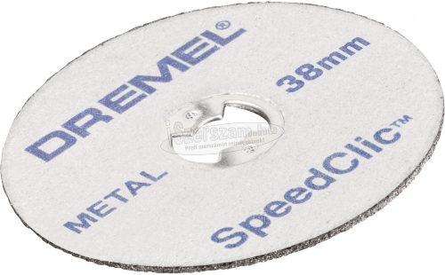 DREMEL SC 456 SpeedClic 38mm átmérőjű 5 részes fém vágótárcsa készlet 2615S456JC