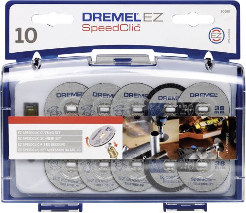 DREMEL Speedclic 38mm átmérőjű 12 részes vágótárcsa készlet 2615S690JA