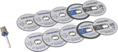 DREMEL Speedclic 38mm átmérőjű 12 részes vágótárcsa készlet 2615S690JA