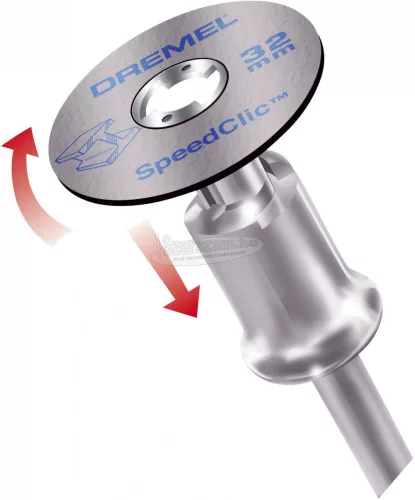 DREMEL Speedclic 38mm átmérőjű 12 részes vágótárcsa készlet 2615S690JA