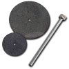 DONAU ELEKTRONIK vágókorong felfogó tengellyel, 22 + 37mm, 2db 1630