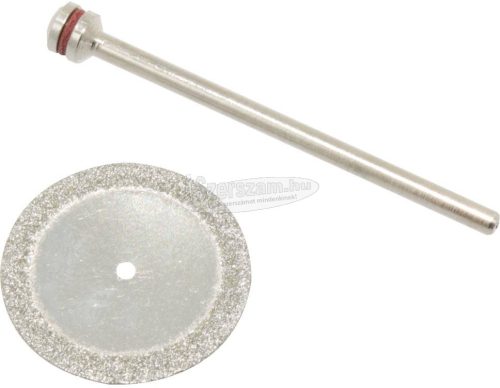 DONAU ELEKTRONIK Gyémánt vágótárcsa felfogó tengellyel, 22mm, 1635