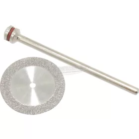   DONAU ELEKTRONIK Gyémánt vágótárcsa felfogó tengellyel, 19mm, 1634