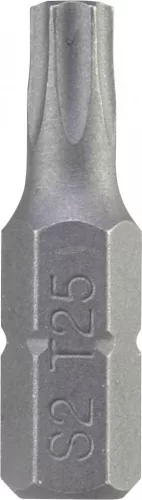 TOOLCRAFT 50db T25 Kerek hatlap bit S2 acél TO-4985169