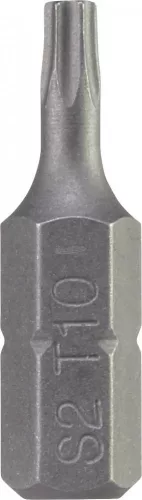 TOOLCRAFT 50db T10 Kerek hatlap bit S2 acél TO-4985163