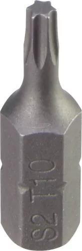 TOOLCRAFT 50db T10 Kerek hatlap bit S2 acél TO-4985163