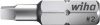 WIHA Standard 25-ös bit sorozat Négylapú 1/4" C6,3 #2x25mm 06635