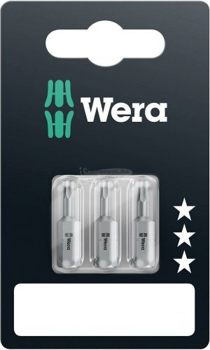 WERA 840/1 Z Hex-Plus bit készlet, 3db, 4/5/6mm, 100mm, 05073344001