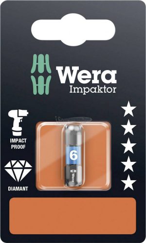 WERA 840/1 IMP DC SB Impaktor bit, 6x25mm 05073906001