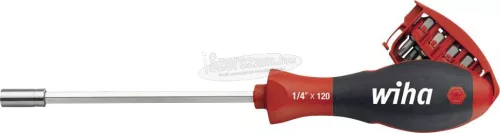 WIHA Csavarhúzó bittárral mágneses TORX 8 bittel, 1/4" 32902