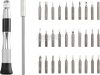 BASETECH Bit készlet, kereszthornyú, egyeneshornyú, TORX, belső hatlap 1551464