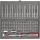 TOOLCRAFT Biztonsági és speciális BIT készlet, 75 részes metrikus és collos Toolcraft 820952