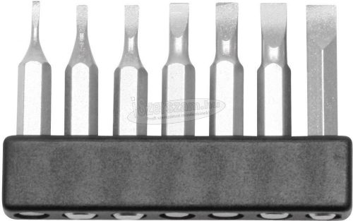 DONAU ELEKTRONIK Egyenes pengéjű BIT készlet 1-4mm 7 részes MBS60