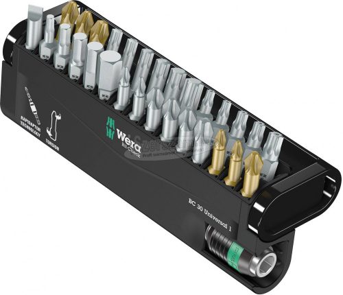 WERA Bit-Check 30 Universal 1, Bit készlet, 30 részes 05056440001