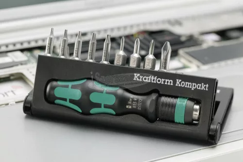 WERA Kraftform Kompakt 12, Bit készlet 10 részes 05135942001