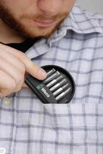 WERA Bit-Check 6 univerzális 1, Bit készlet, 6 részes 05056474001
