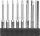 DONAU ELEKTRONIK bit készlet, hatlapú hosszú 0,7-4mm, 45mm, 8 részes MBS73