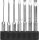 DONAU ELEKTRONIK bit készlet, egyenes pengéjű hosszú, 1-4mm/45mm 7 részes MBS70