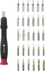 TOOLCRAFT Mikro bit készlet 31 részes racsnis csavarhúzóval 809204