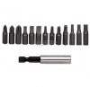 GEDORERED bit készlet SL+PH+TX+tartó 1/4" 14 részes R33005014 3301347