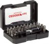 GEDORERED bit készlet SL+PH+PZ+TX 1/4" 32 részes R33005031 3301338
