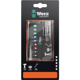   WERA Bit-Check 10 Impaktor 1 SB, Bit készlet, 10 részes 05073980001