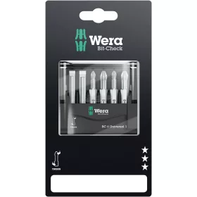   WERA Bit-Check 6 Universal 1 SB, Bit készlet, 6 részes 05073635001