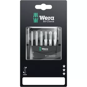   WERA Bit-Check 6 Universal 2 SB, Bit készlet, 6 részes 05073638001