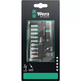   WERA Bit-Check 10 BiTorsion 3 SB, Bit készlet, 10 részes 05073418001