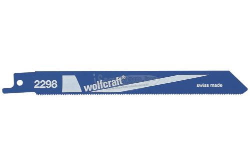 WOLFCRAFT Fűrészlap szúrófűrészhez HSS, vágó hossz: 152mm, 2db, 2298000