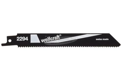 WOLFCRAFT Fűrészlap szúrófűrészhez HCS, vágó hossz: 131mm, 2db, 2294000