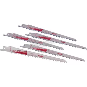   RUKO Szablyafűrészlap 5 részes készlet, műanyaghoz, fához 150mm 33189245 33189245