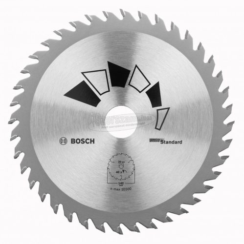 BOSCH Standard 2609256802 Keményfém körfűrészlap 130x20mm TPI18 1db 2609256802