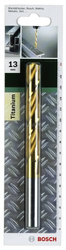 BOSCH HSS Fém csigafúró TiN DIN 338 Hengeres szár több változatban