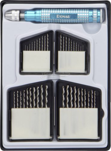 DONAU ELEKTRONIK fúrókészlet HSS 0,3-2,5mm 40 részes DIN338 HSS250