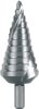 RUKO 101060E lépcsős fúró 6-37mm HSSE-Co 5/100mm 3 oldalú szár 1db 101060E