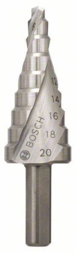 BOSCH 2608597519 HSS lépcsős fúró 4-20mm/70,5mm 3 oldalú szár 1db 2608597519