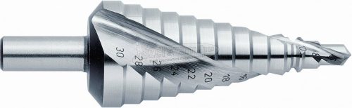 EXACT HSS lépcsősfúró, 6-30mm 2mm 07003