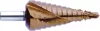 EXACT HSS TIN  lépcsősfúró, 6-30mm 2mm 07013