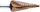 EXACT HSS TIN  lépcsősfúró, 6-30mm 2mm 07013