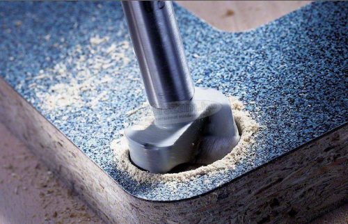 BOSCH Forstner fúró, Kivetőpántfúró hengeres több változatban