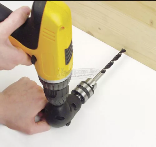 BASETECH Sarokfúró adapter feltét fúrógépekhez 90° 1,5-10mm M12490