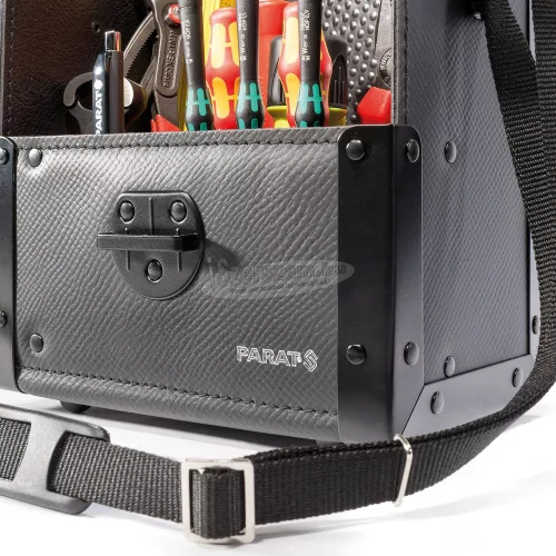 PARAT Szerszámos táska, marha bőr, 250x170x270mm, TOP-LINE 30000581