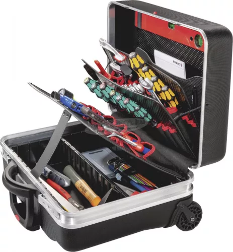 PARAT Univerzális gurulós bőrönd, üres, 490x460x270mm, CLASSIC KingSize Roll neo TSA LOCK 689570171